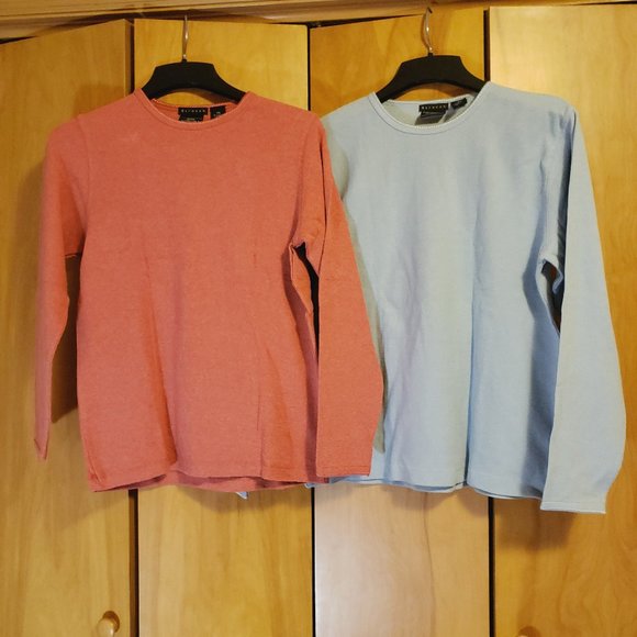 Sonoma Waffle Knit Long Sleeve Tops - Picture 1 of 7
